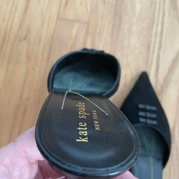 Retro/Vintage Kate Spade kitten heel mule 8.5 - Picture 5 of 9